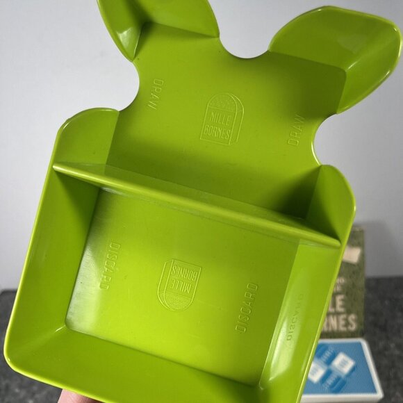 VTG 1962 Mille Bornes French Card Game Parker Brothers Complete Blank Score Card - Picture 2 of 13